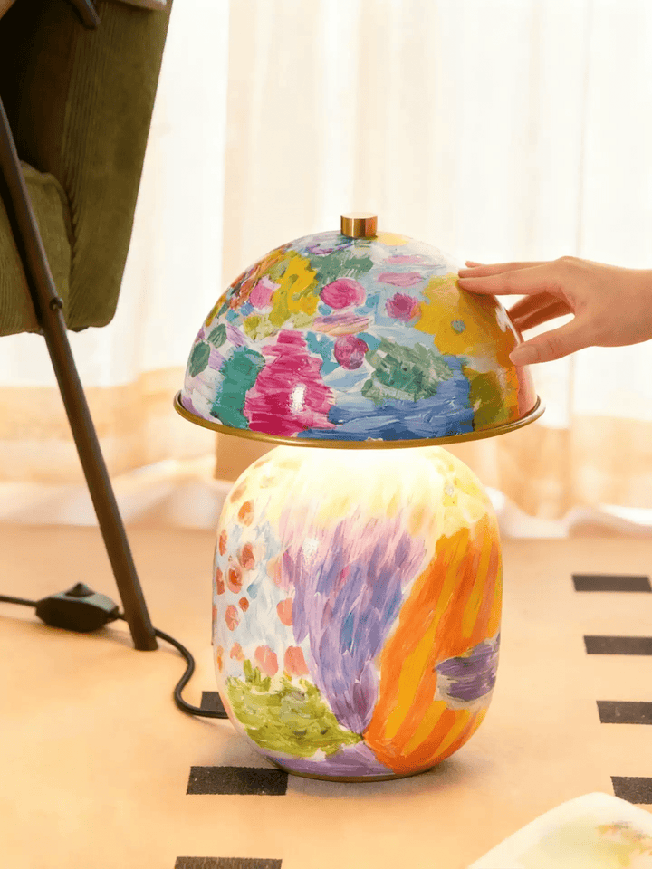 Abstract Mural Table Lamp - Vakkerlight