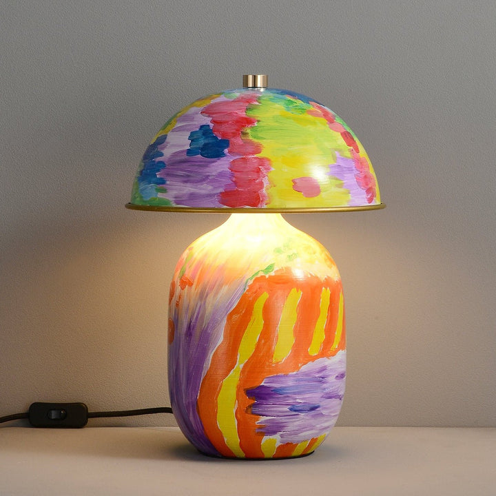 Abstract Mural Table Lamp - Vakkerlight