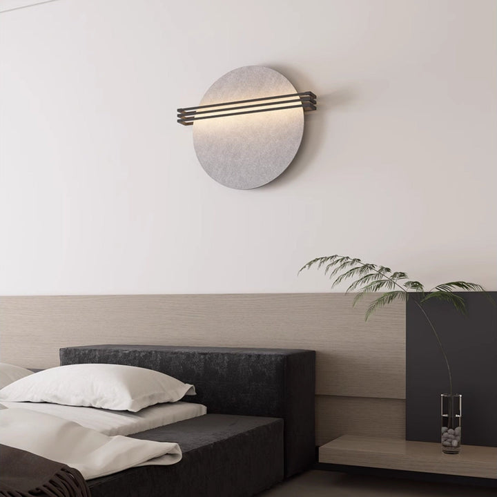 Abstract Sunrise Felt Wall Sconce - Vakkerlight