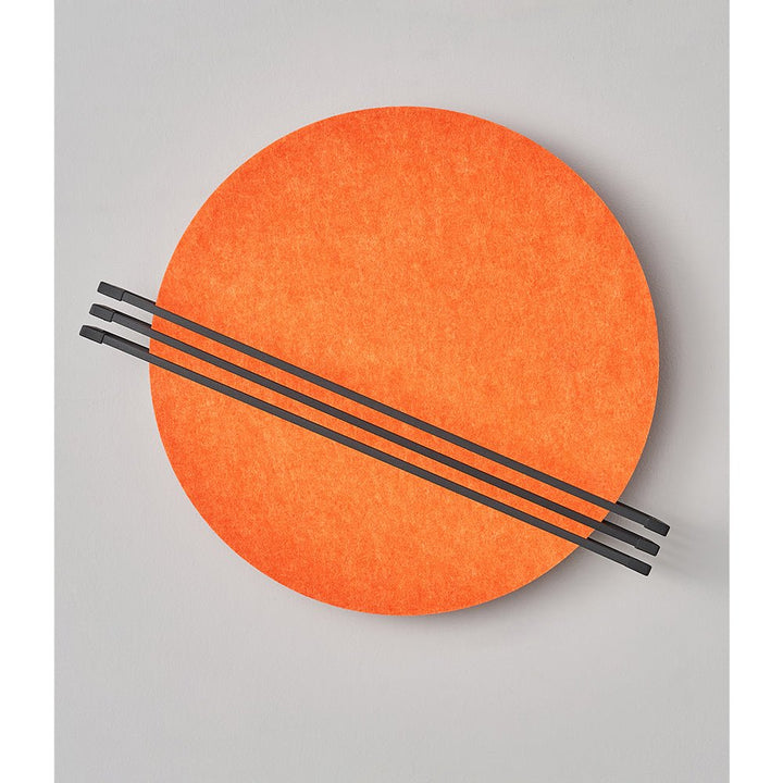 Abstract Sunrise Felt Wall Sconce - Vakkerlight