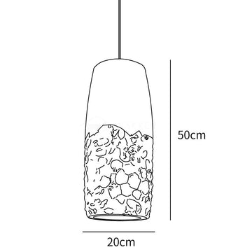 Chapin Pendant Lamp — Dimension drawings 1