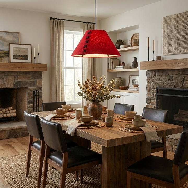 Acoustic Felt Pendant Light