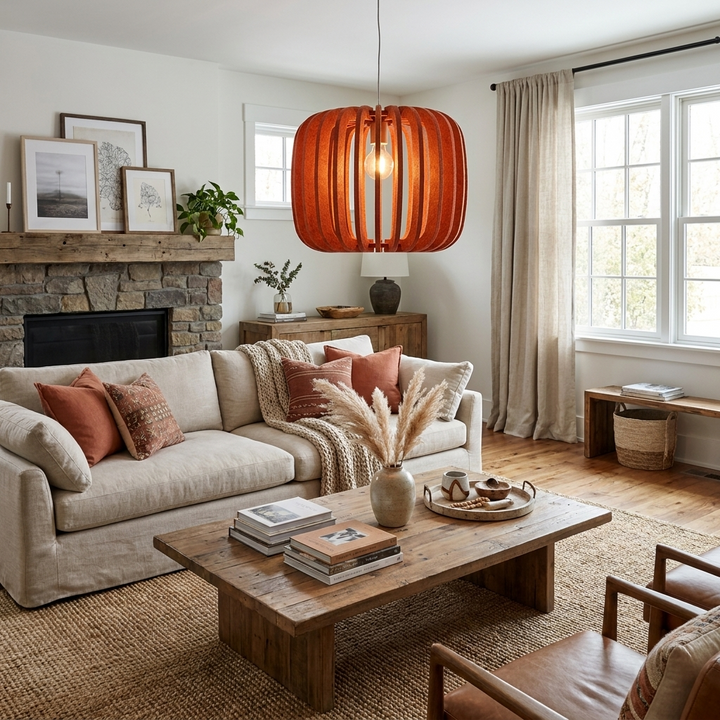 Acoustic Layered Pendant Lamp