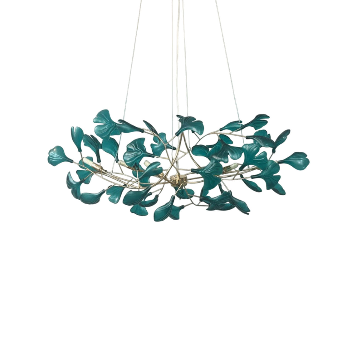 Acrylic Ginkgo Leaf Chandelier - Vakkerlight