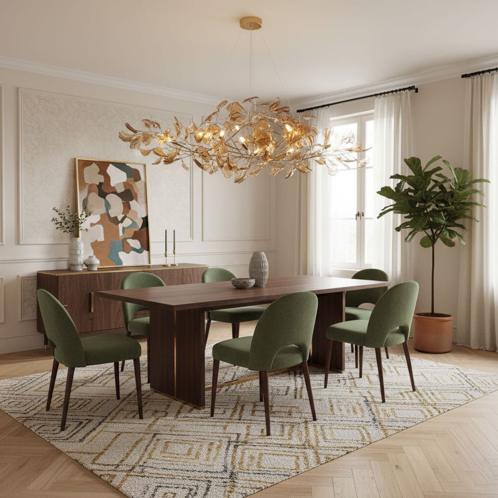 Acrylic Ginkgo Leaf Chandelier - Vakkerlight