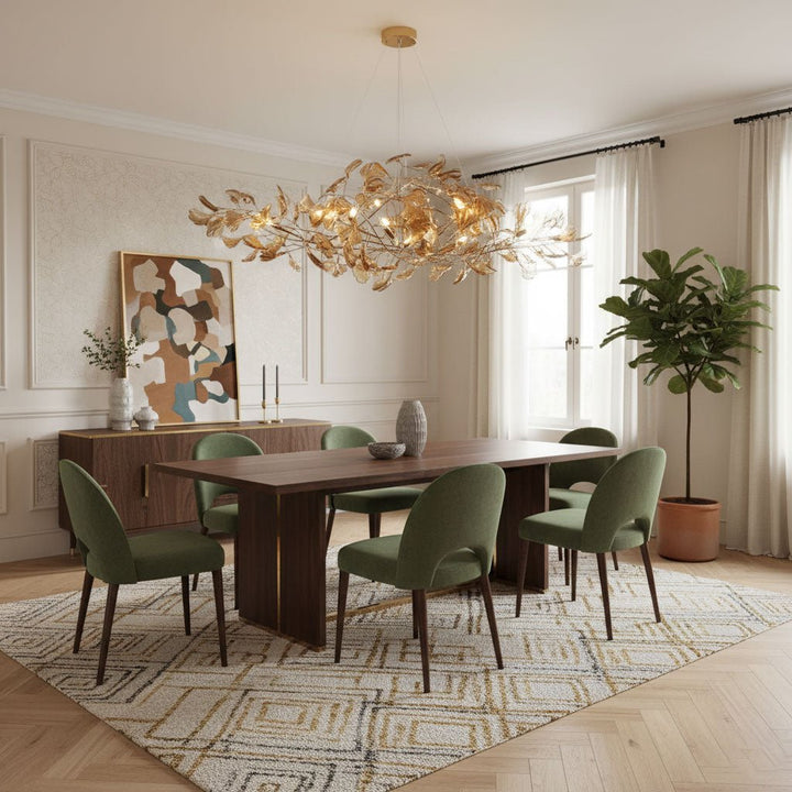 Acrylic Ginkgo Leaf Chandelier - Vakkerlight