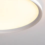 Runde LED-Deckenleuchte aus Acryl