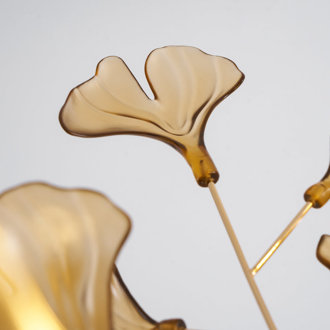 Acrylic Ginkgo Leaf Chandelier - Vakkerlight