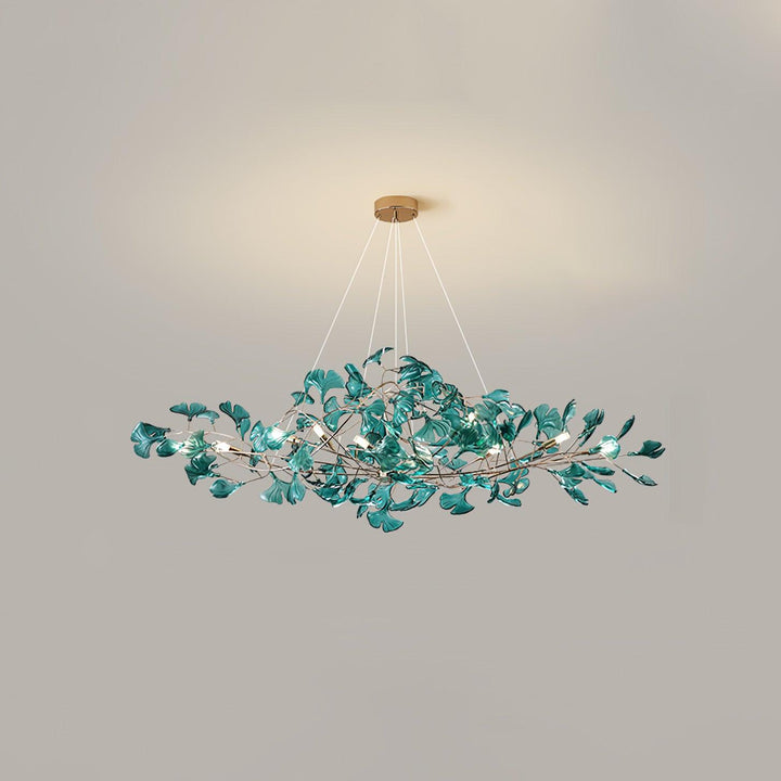 Acrylic Ginkgo Leaf Chandelier - Vakkerlight