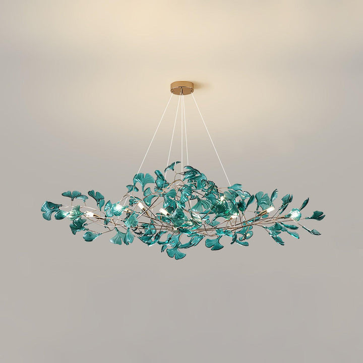 Acrylic Ginkgo Leaf Chandelier - Vakkerlight