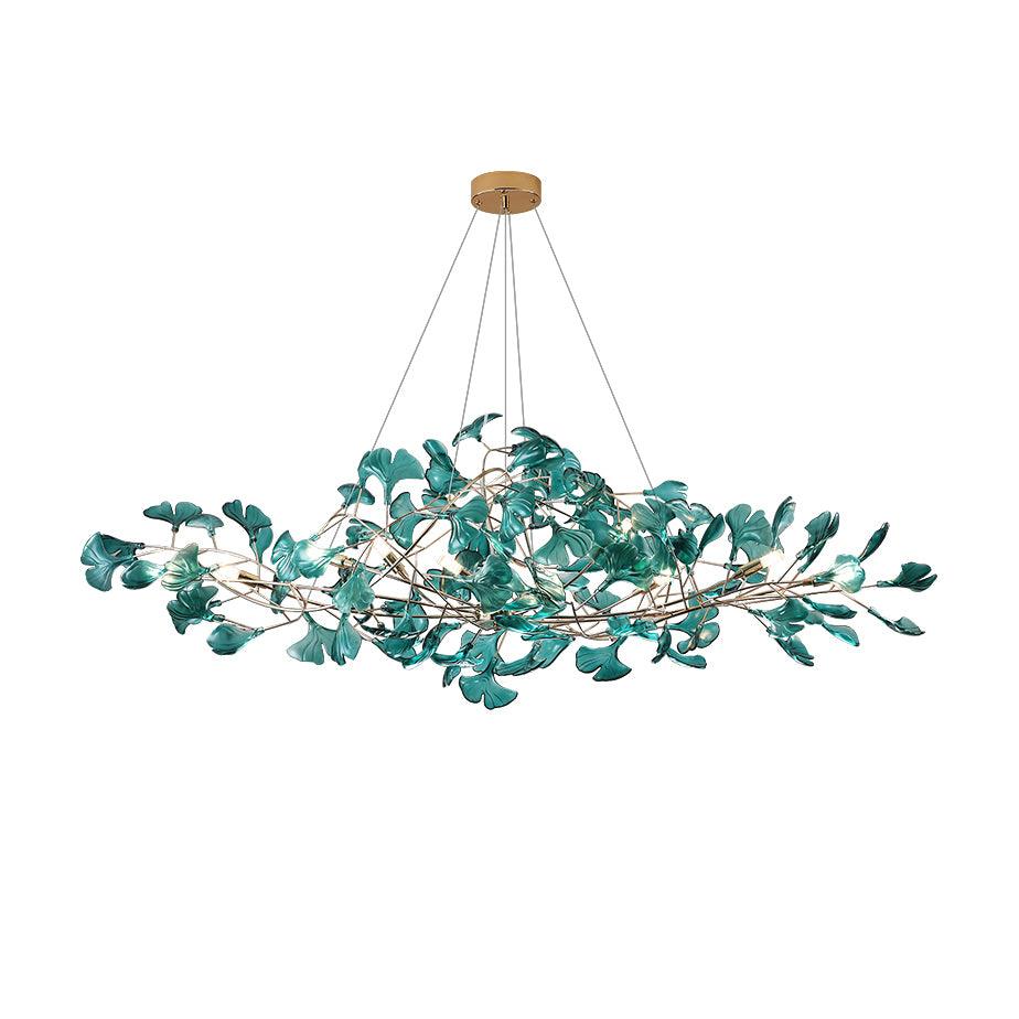 Acrylic Ginkgo Leaf Chandelier - Vakkerlight