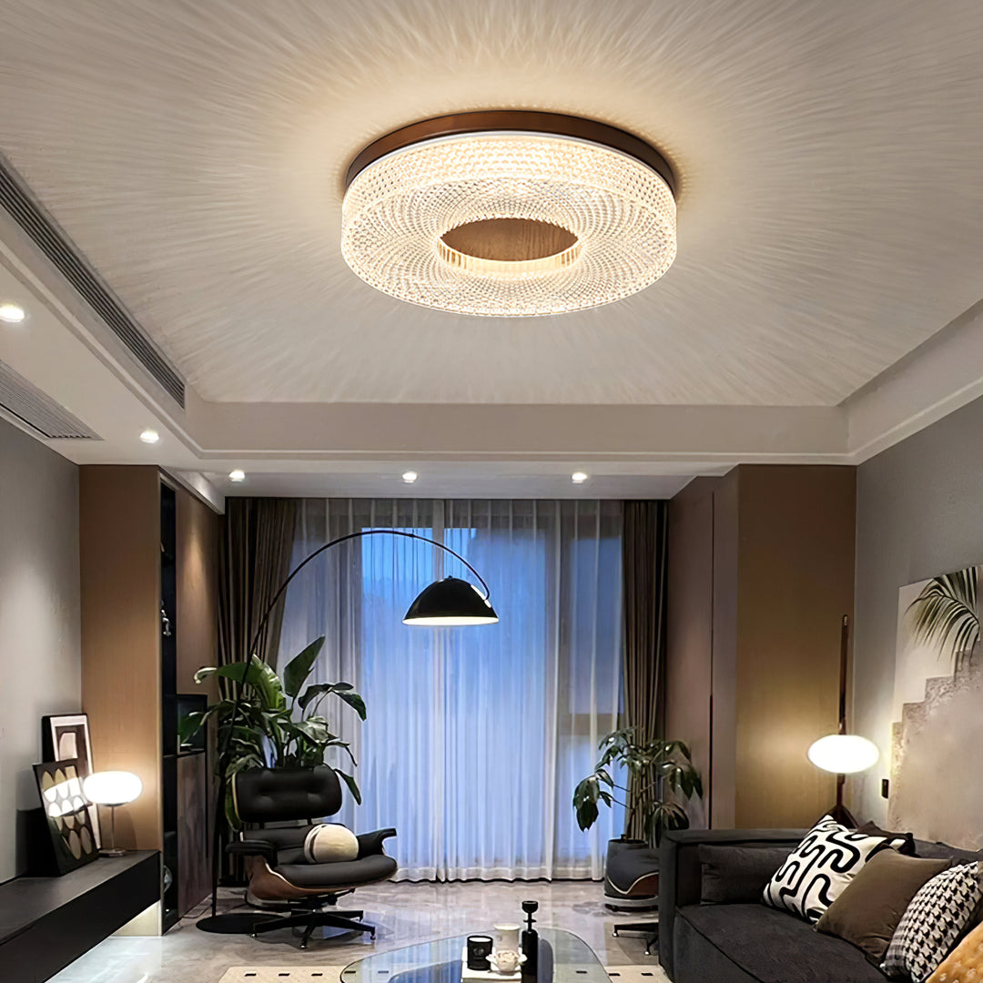 Acrylic Halo Round Ceiling Light