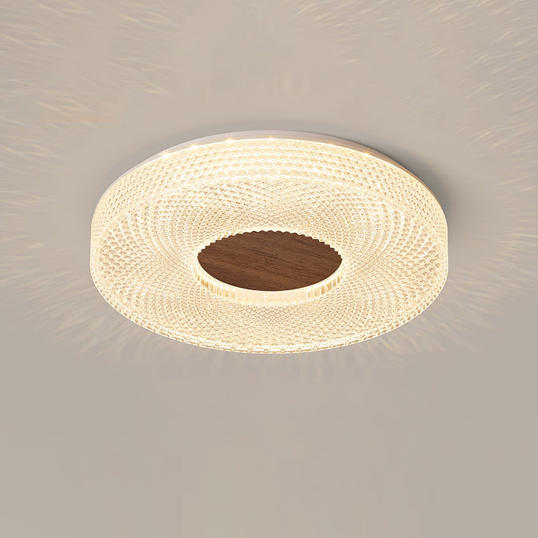 Acrylic Halo Round Ceiling Light - Vakkerlight