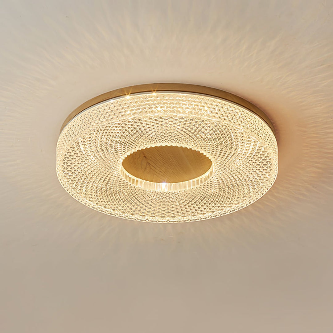 Acrylic Halo Round Ceiling Light - Vakkerlight