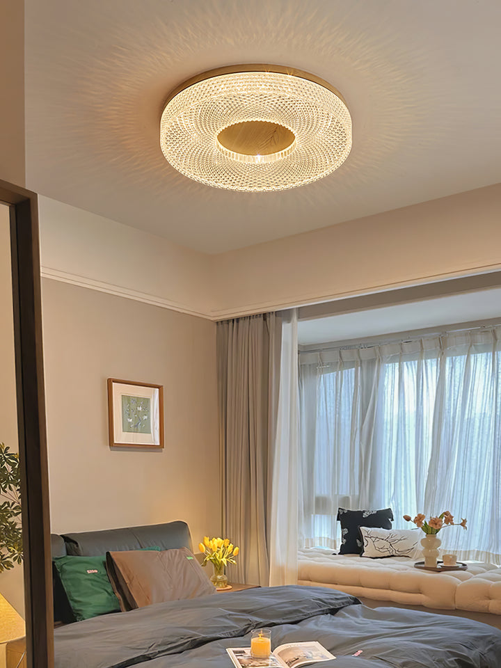 Acrylic Halo Round Ceiling Light - Vakkerlight