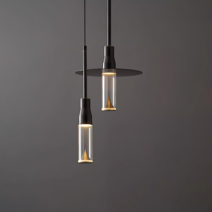 Acrylic Hat Plate Pendant Light - Vakkerlight