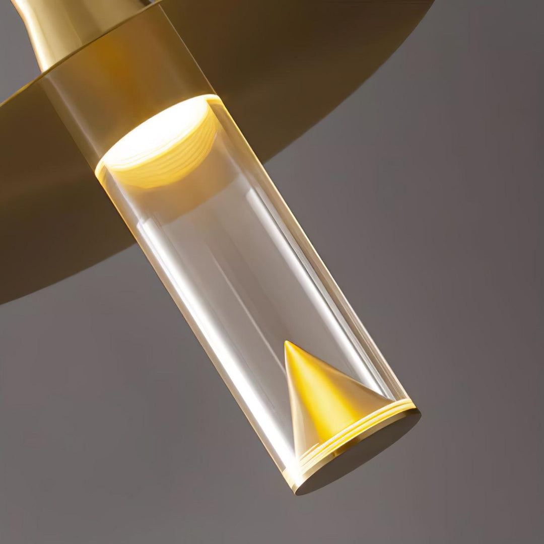 Acrylic Hat Plate Pendant Light - Vakkerlight