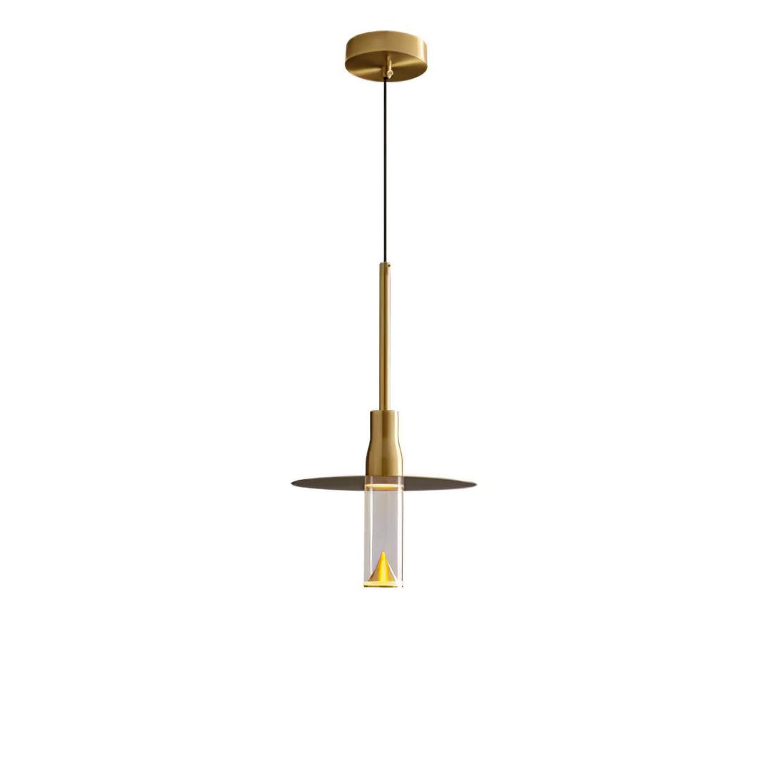 Acrylic Hat Plate Pendant Light - Vakkerlight