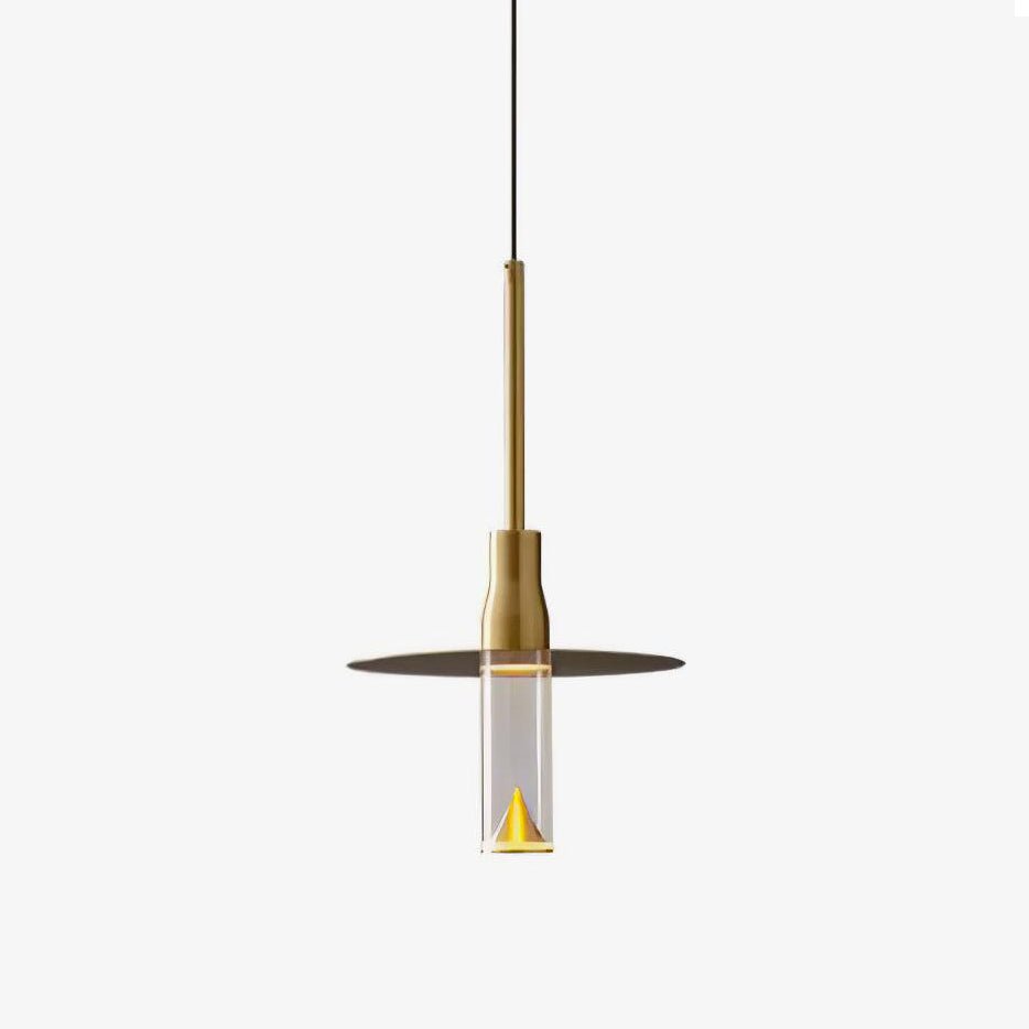 Acrylic Hat Plate Pendant Light - Vakkerlight