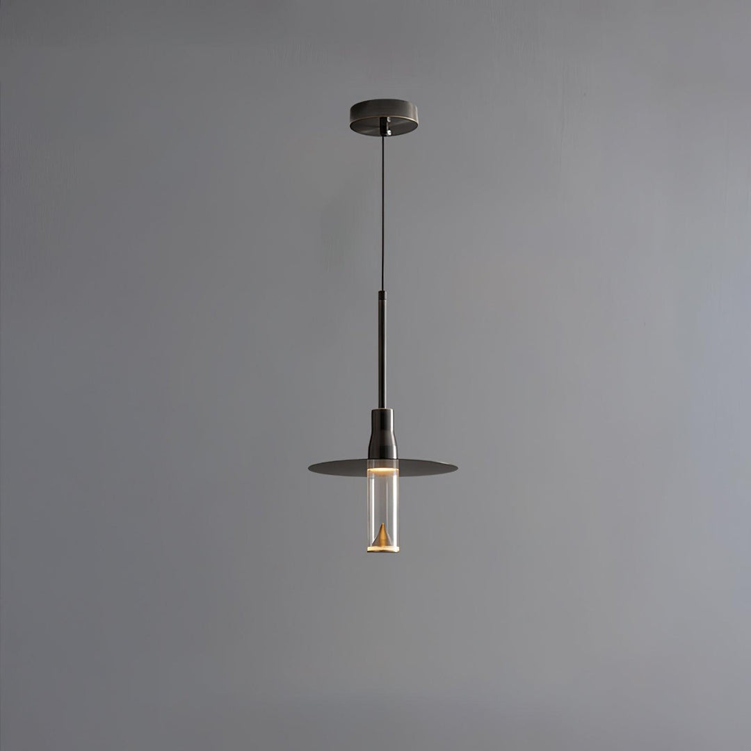 Acrylic Hat Plate Pendant Light - Vakkerlight