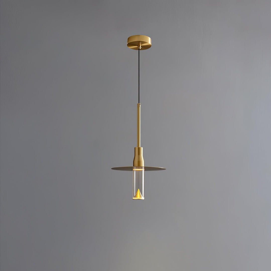 Acrylic Hat Plate Pendant Light - Vakkerlight