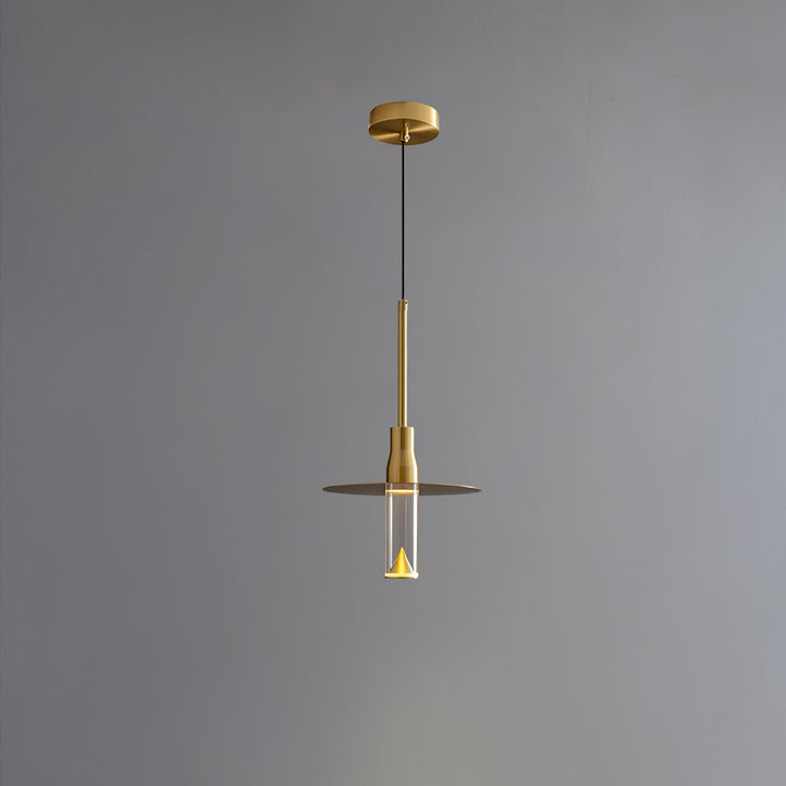 Acrylic Hat Plate Pendant Light - Vakkerlight