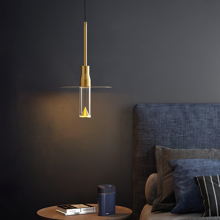 Acrylic Hat Plate Pendant Light - Vakkerlight