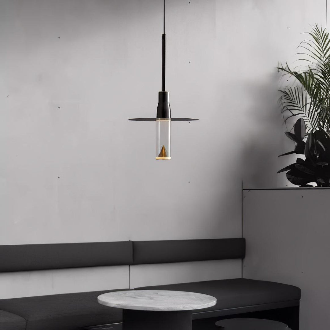 Acrylic Hat Plate Pendant Light - Vakkerlight