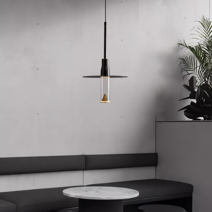 Acrylic Hat Plate Pendant Light - Vakkerlight