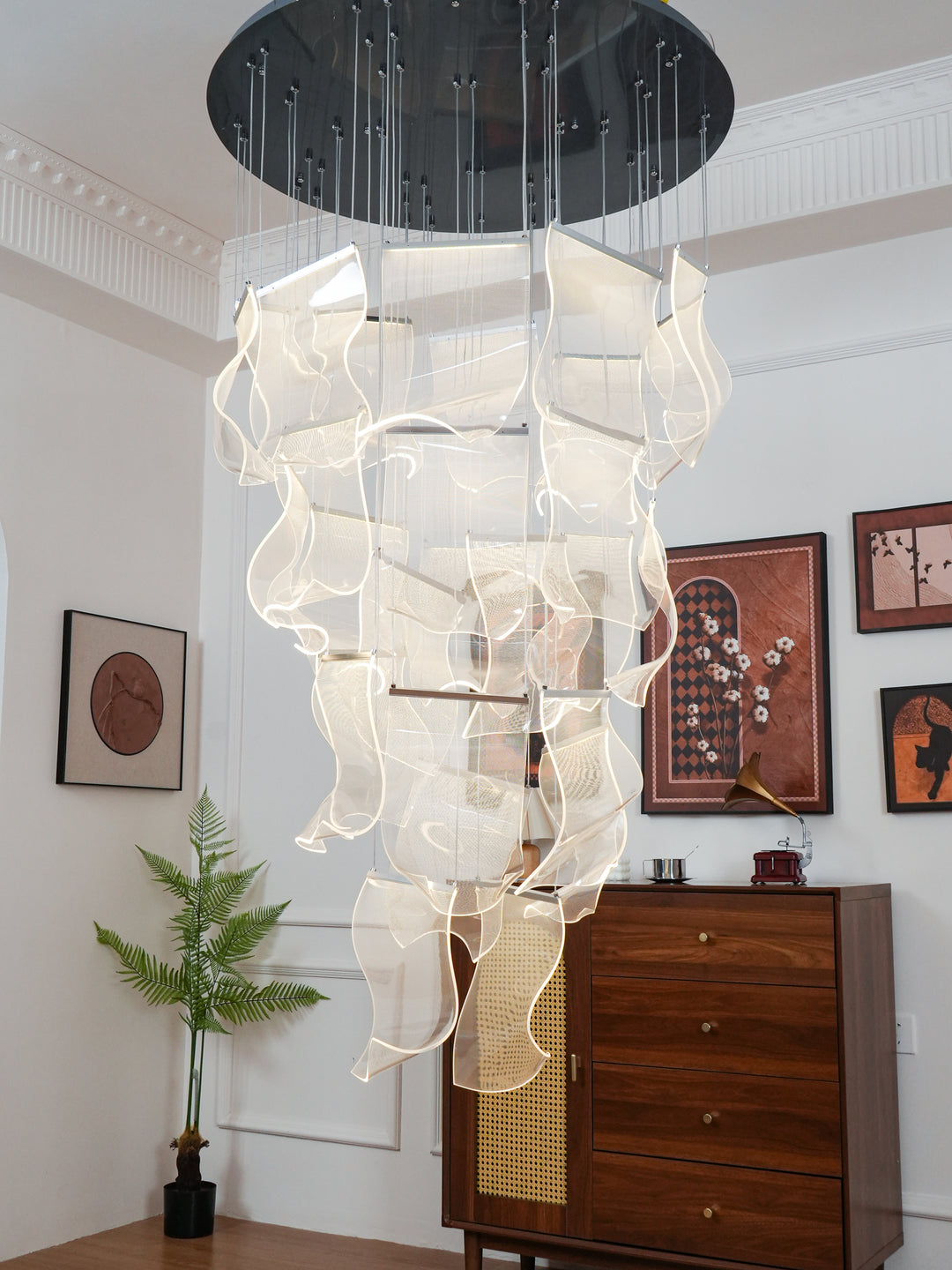 Acrylic LED Chandelier - Vakkerlight