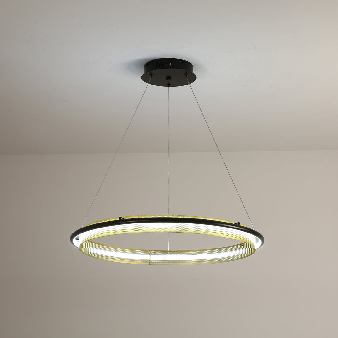 Acrylic LED Round Chandelier - Vakkerlight