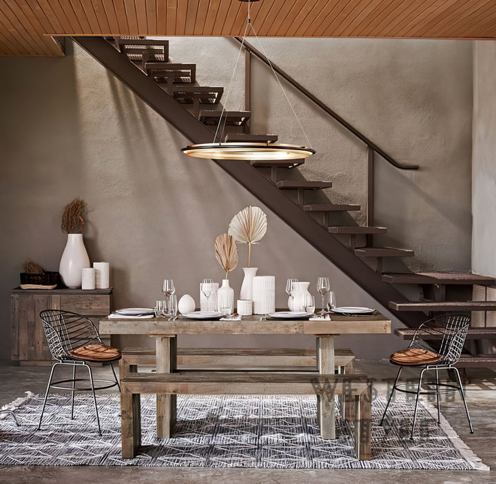 Acrylic LED Round Chandelier - Vakkerlight