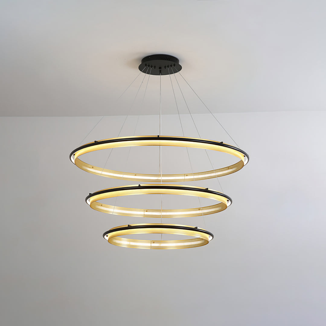 Acrylic LED Round Chandelier - Vakkerlight