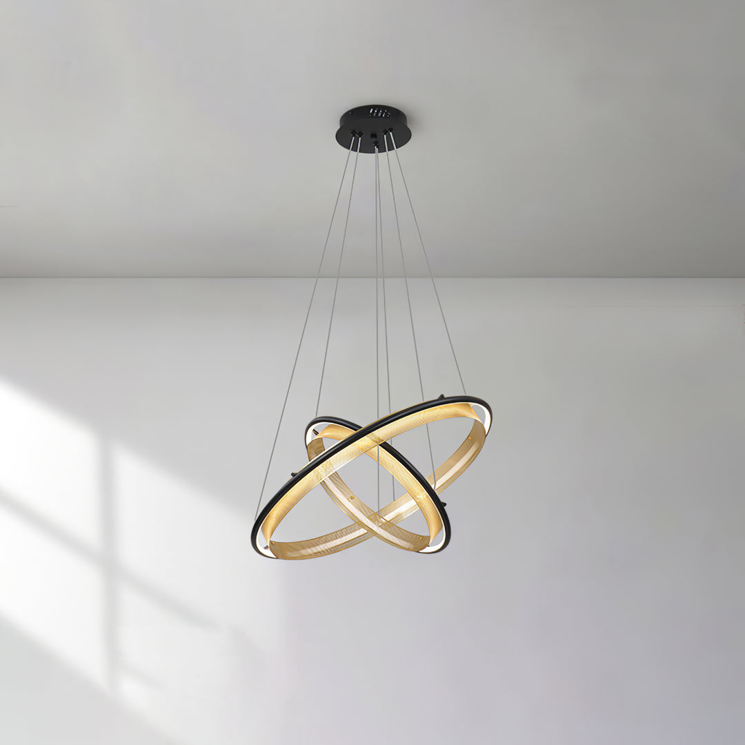 Acrylic LED Round Chandelier - Vakkerlight