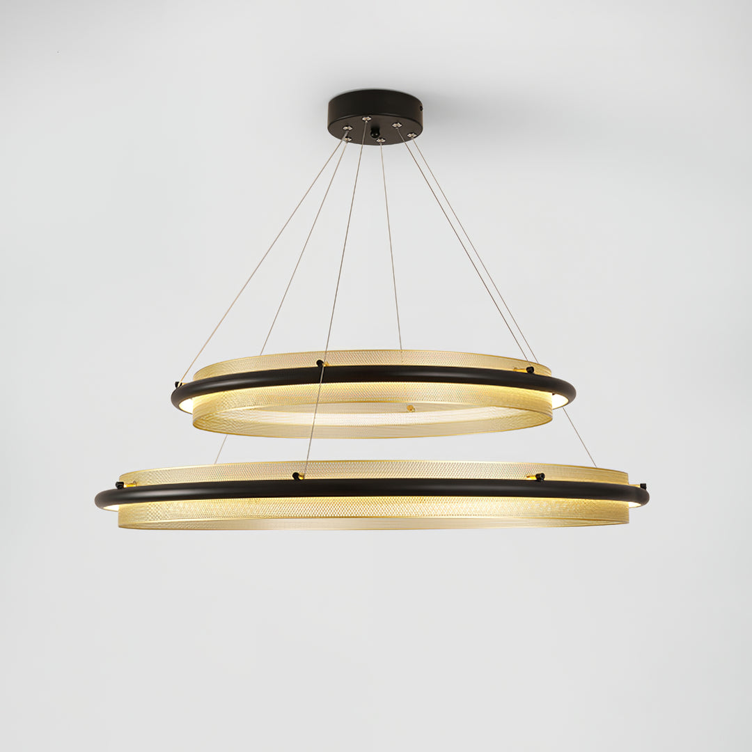 Acrylic LED Round Chandelier - Vakkerlight
