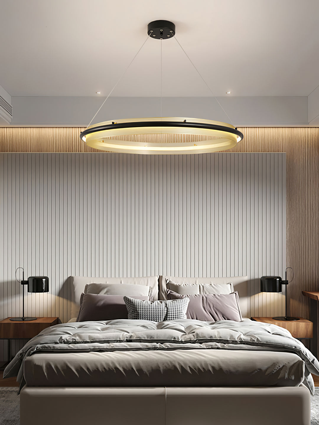 Acrylic LED Round Chandelier - Vakkerlight