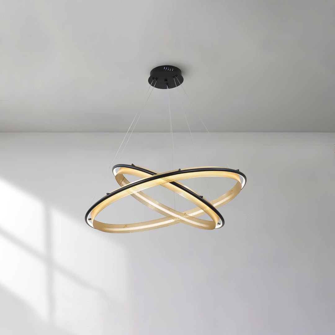 Acrylic LED Round Chandelier - Vakkerlight