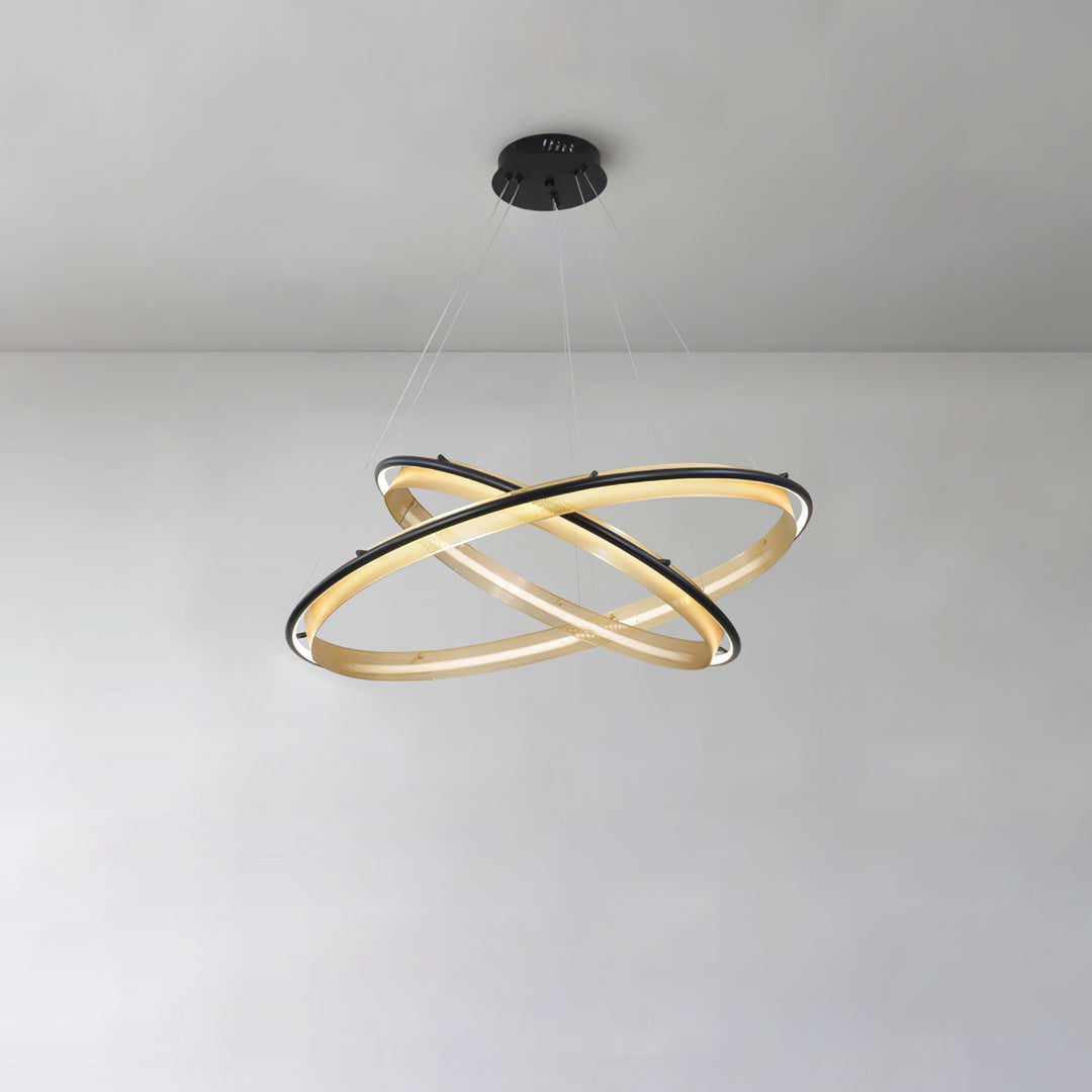 Acrylic LED Round Chandelier - Vakkerlight