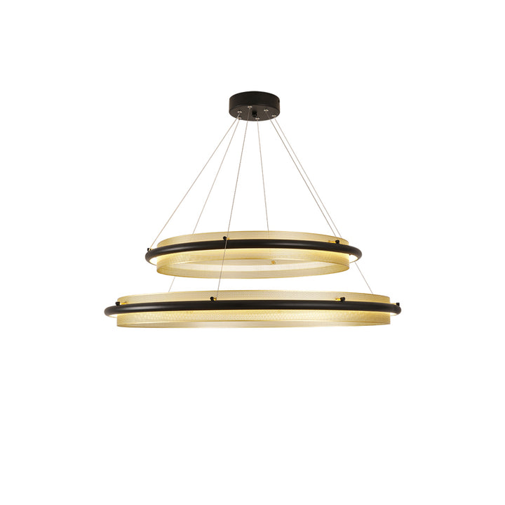 Acrylic LED Round Chandelier - Vakkerlight