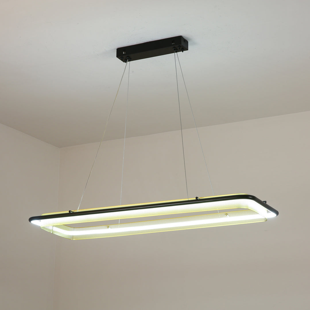 Acrylic LED Round Chandelier - Vakkerlight