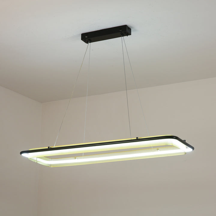 Acrylic LED Round Chandelier - Vakkerlight