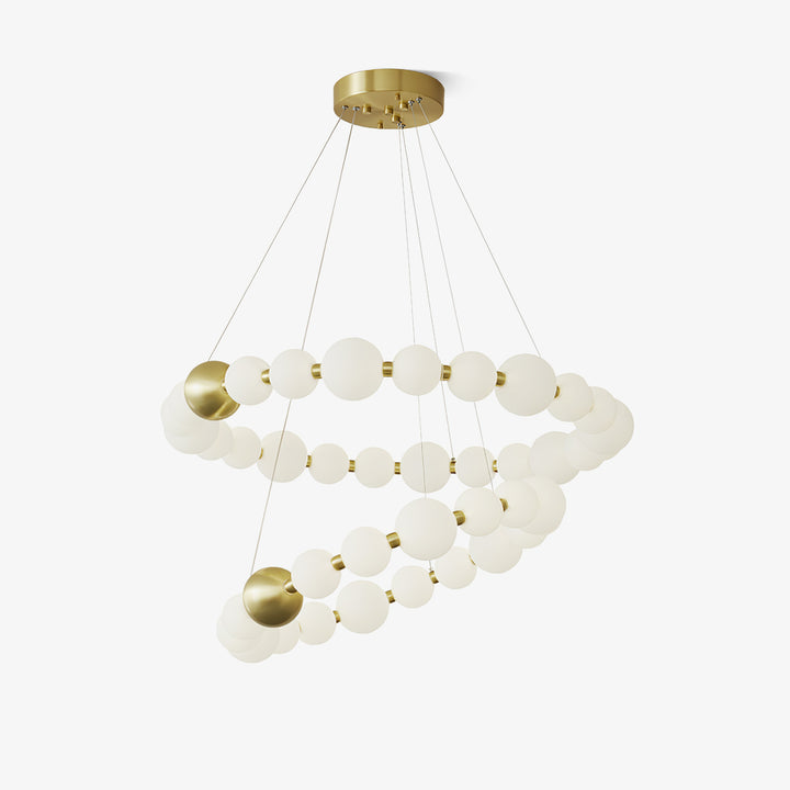 Acrylic Pearls Chandelier