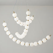 Acrylic Pearls Chandelier