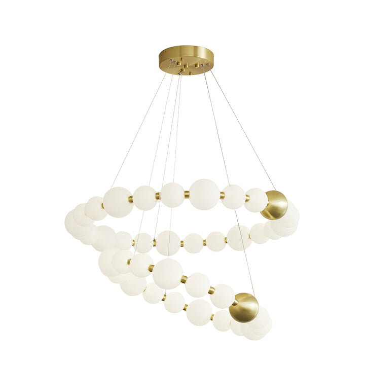 Acrylic Pearls Chandelier