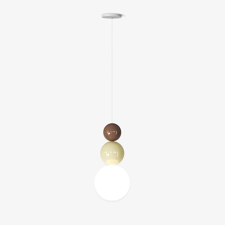 Acrylic Three Ball Pendant Lamp - Vakkerlight