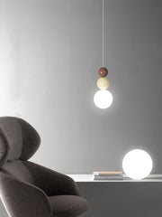 Acrylic Three Ball Pendant Lamp - Vakkerlight