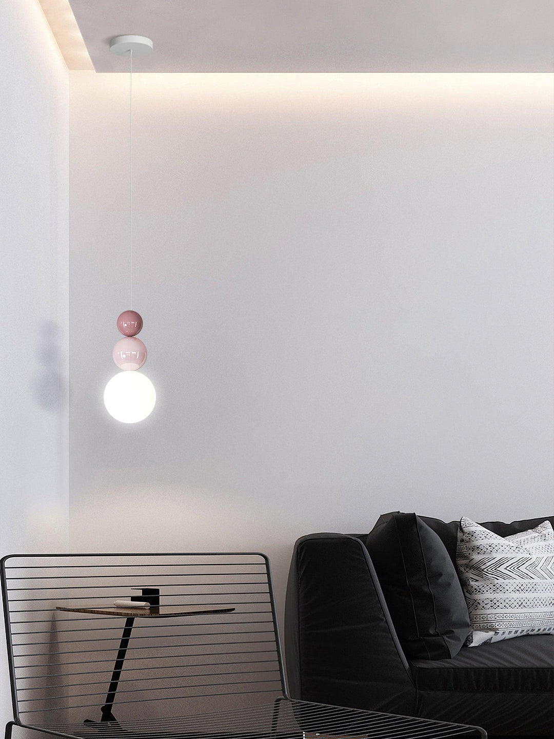 Acrylic Three Ball Pendant Lamp - Vakkerlight