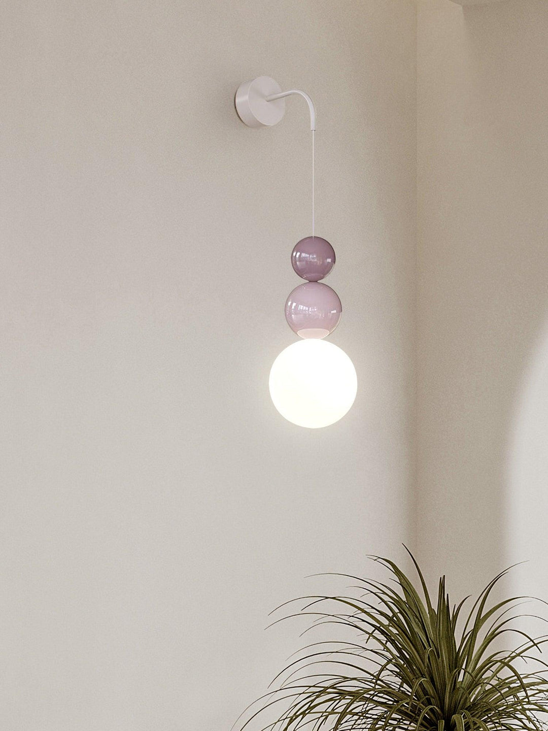 Acrylic Three Ball Wall Lamp - Vakkerlight