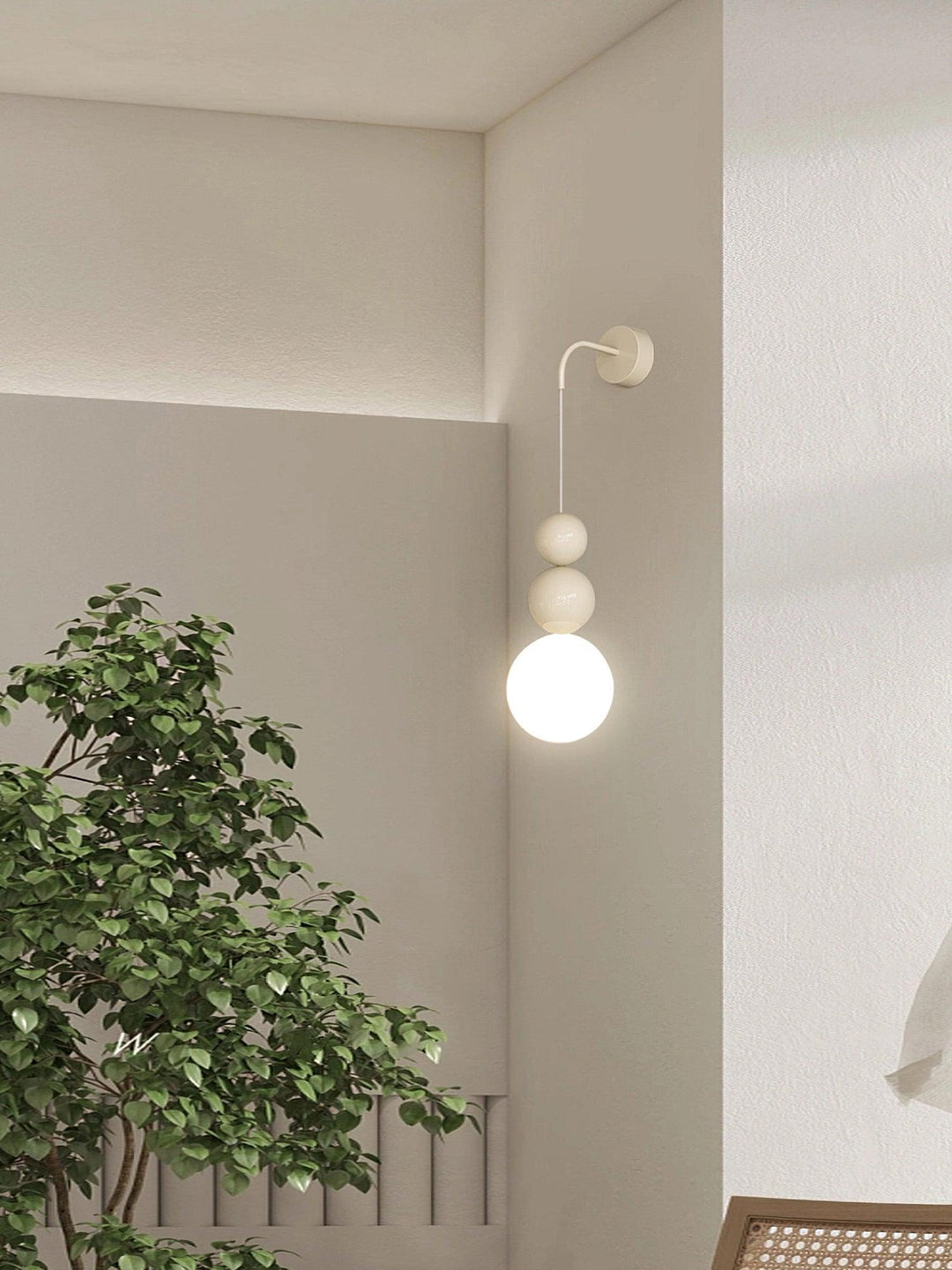 Acrylic Three Ball Wall Lamp - Vakkerlight