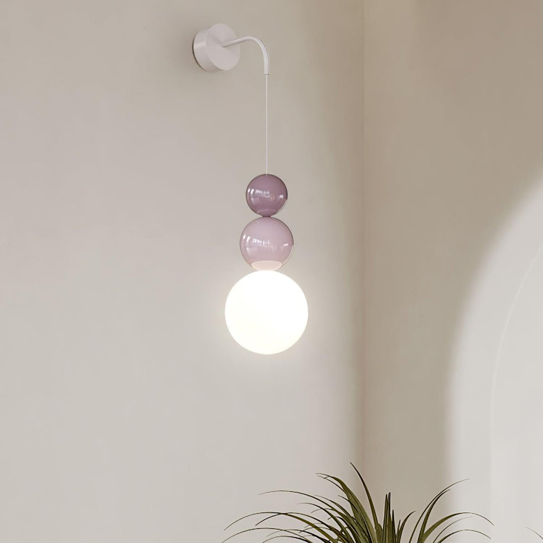 Acrylic Three Ball Wall Lamp - Vakkerlight